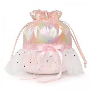 TRUST-U Bag-ong sayaw nga bag alang sa mga bata nga doble nga abaga nga sayaw nga backpack bag sa sports nga kaswal nga bag nga batang babaye nga cute nga ballet nga schoolbag