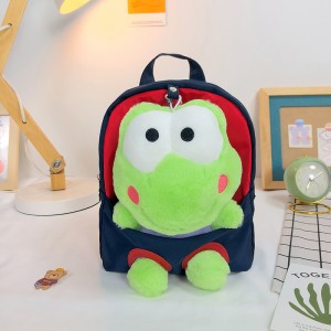 TRUST-U 3D three-dimensional fur toy backpack kindergarten cartoon cute small backpack lightweight backpack