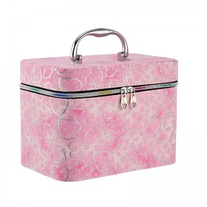 TRUST-U កាបូបដាក់គ្រឿងសម្អាងទំហំធំ មានកញ្ចក់ គុណភាពខ្ពស់ ចល័តបាន និងមិនជ្រាបទឹក ដើម្បីបង្កើនរូបរាងរបស់អ្នក។