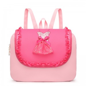TRUST-U New dance bag children’s double shoulder dance backpack Latin ballet schoolbag can be printed girls princess dance bag