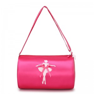 TRUST-U Dance bag កាបូបស្ពាយរាំមួយស្មាមួយរបស់កុមារថ្មី កាបូបសាលារាំរបាំបាឡេឡាទីនបោះពុម្ពក្មេងស្រី កាបូបរាំព្រះនាង