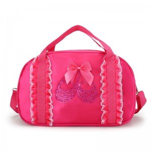 TRUST-U Dance bag កាបូបស្ពាយរាំមួយស្មាមួយរបស់កុមារថ្មី កាបូបរាំរបាំបាឡេឡាទីន កាបូបក្មេងស្រីព្រះនាង