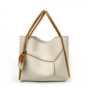 Карактеристики на производот Оваа женска кожна чанта е изработена од овчо кожа, мека и издржлива, истакнувајќи го високиот квалитет на текстурата и елеганцијата. Дизајнот на куќиштето е едноставен и дарежлив, а деталите ја покажуваат изработката, што е идеален избор за вашиот секојдневен живот и работа. ** Големина ** 38*8*18 см ** Карактеристики ** 1. ** Дизајн со голем капацитет **: Главниот дел е простран, во кој лесно може да се сместат секојдневни предмети, како што се паричници, мобилни телефони, козметика, таблети итн. 2. ** Мултифункционална преграда **: Внатре има повеќе прегради, вклучувајќи џеб со патент и два влошки, кои се погодни за сортирање и складирање предмети и нивно одржување чисти и уредни. 3. ** Безбедност **: Горниот дел има висококвалитетен дизајн со патент за да се осигура дека вашите предмети се безбедни и дека нема лесно да се изгубат. ** Применливо сценарио ** Без разлика дали патувате, купувате или присуствувате на забава, оваа чанта може да додаде стил и практичност, е совршена комбинација од практичност и убавина. Приказ на производот