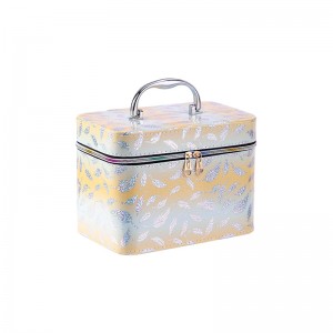 TRUST-U ਵੱਡੀ ਸਮਰੱਥਾ ਵਾਲਾ ਕਾਸਮੈਟਿਕ ਬੈਗ, ਲਗਜ਼ਰੀ ਅਹਿਸਾਸ, ਛੋਟਾ ਪੋਰਟੇਬਲ ਔਰਤ ਪੋਰਟੇਬਲ ਵਾਟਰਪ੍ਰੂਫ਼ ਮਲਟੀ-ਫੰਕਸ਼ਨਲ ਸਟੋਰੇਜ ਟ੍ਰੈਵਲ ਹੈਂਡਬੈਗ