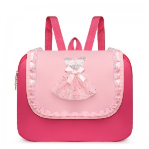TRUST-U New dance bag children’s double shoulder dance backpack Latin ballet schoolbag can be printed girls princess dance bag