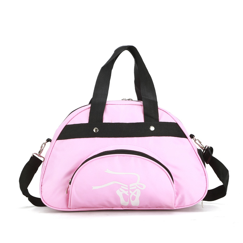 TRUST-U நடனப் பை வயது வந்த பெண் நடனப் பை ஒற்றை தோள்பட்டை நடனப் பை உடற்பயிற்சி பை பாலாடை பை நடனப் பை பெரிய யோகா பை சுயாதீன ஷூ பெட்டி