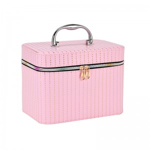 TRUST-U ਵੱਡੀ ਸਮਰੱਥਾ ਵਾਲਾ ਕਾਸਮੈਟਿਕ ਬੈਗ, ਲਗਜ਼ਰੀ ਅਹਿਸਾਸ, ਛੋਟਾ ਪੋਰਟੇਬਲ ਔਰਤ ਪੋਰਟੇਬਲ ਵਾਟਰਪ੍ਰੂਫ਼ ਮਲਟੀ-ਫੰਕਸ਼ਨਲ ਸਟੋਰੇਜ ਟ੍ਰੈਵਲ ਹੈਂਡਬੈਗ