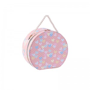 TRUST-U Large-capacity cosmetic bag with high-end feel, waterproof, portable, multifunctional storage, mirror and handheld