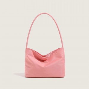 TRUST-U New trendy and fashionable embroidered nylon handbag for women, versatile shoulder bag, bucket bag