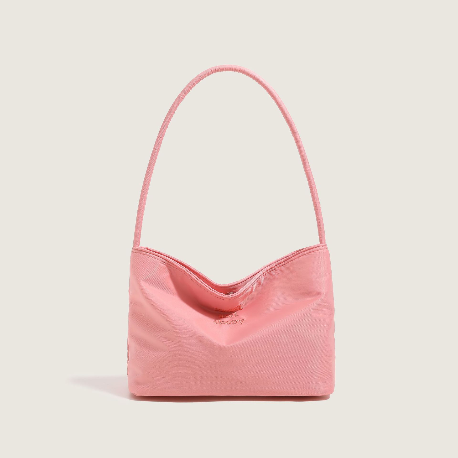 TRUST-U ಮಹಿಳೆಯರಿಗಾಗಿ ಹೊಸ ಟ್ರೆಂಡಿ ಮತ್ತು ಫ್ಯಾಶನ್ ಕಸೂತಿ ನೈಲಾನ್ ಕೈಚೀಲ, ಬಹುಮುಖ ಭುಜದ ಚೀಲ, ಬಕೆಟ್ ಚೀಲ