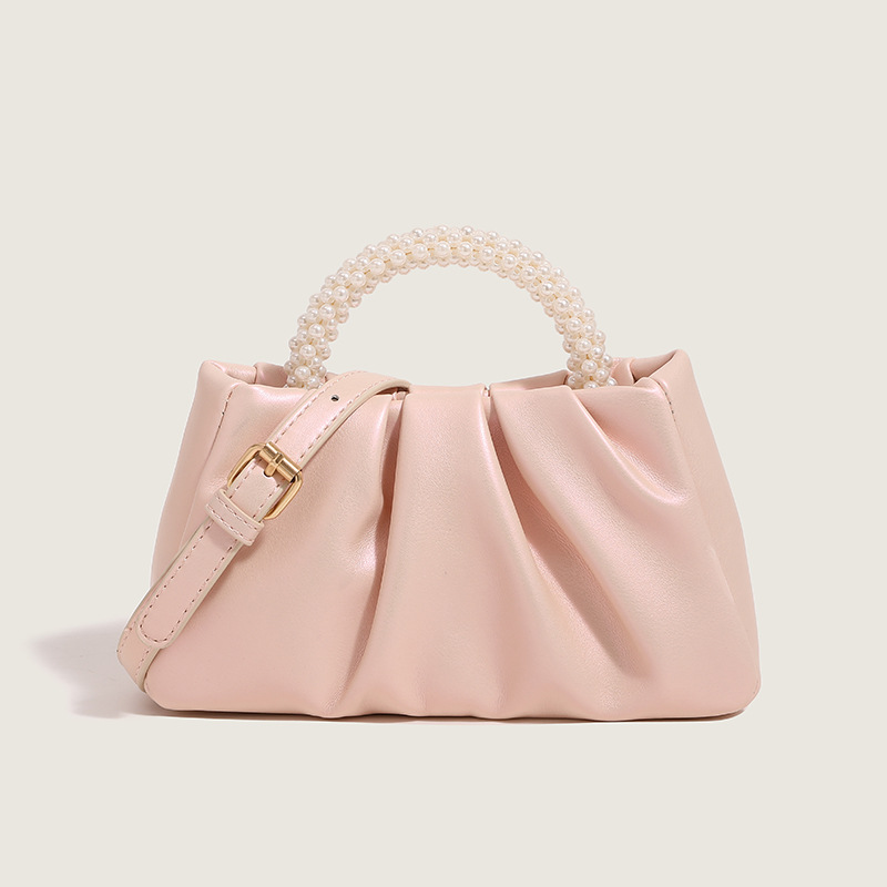 TRUST-U Stylish and versatile pleated crossbody bag for young women