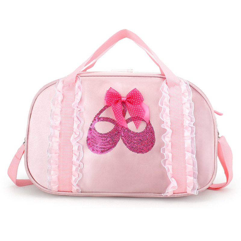 TRUST-U டான்ஸ் பேக் புதிய குழந்தைகளுக்கான ஒரு தோள்பட்டை நடன பை லத்தீன் பாலே ஸ்கூல்பேக் பெண்கள் இளவரசி நடன பை