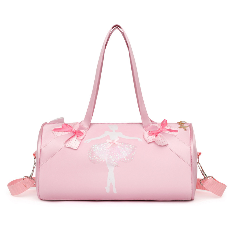 TRUST-U டான்ஸ் பேக் புதிய குழந்தைகளுக்கான ஒரு தோள்பட்டை நடன பை நடன பை அழகான இளவரசி கையால் பிடிக்கப்பட்ட கிராஸ்பாடி கார்ட்டூன் நடன பள்ளி பை