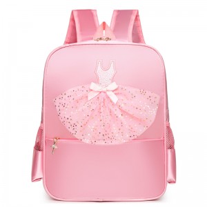 TRUST-U Internet celebrity dance bag new children’s double shoulder dance backpack ballet school bag girl princess dance bag