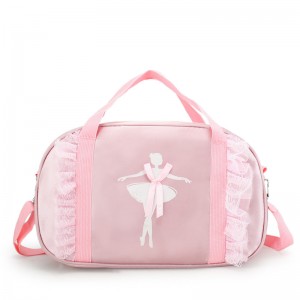 TRUST-U Dance bag កាបូបស្ពាយរាំមួយស្មាមួយរបស់កុមារថ្មី កាបូបរាំរបាំបាឡេឡាទីន កាបូបក្មេងស្រីព្រះនាង