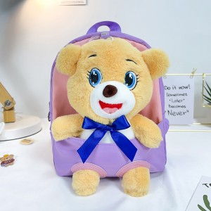 ട്രസ്റ്റ്-യു 3D ത്രിമാന രോമ കളിപ്പാട്ട ബാക്ക്പാക്ക് കിന്റർഗാർട്ടൻ കാർട്ടൂൺ ഭംഗിയുള്ള ചെറിയ ബാക്ക്പാക്ക് ലൈറ്റ്വെയ്റ്റ് ബാക്ക്പാക്ക്