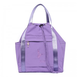 TRUST-U ਡਾਂਸ ਬੈਗ ਬਾਲਗ ਯੋਗਾ ਬੈਗ ਸਪੋਰਟਸ ਬੈਗ ਬੱਚਿਆਂ ਦੇ ਮੋਢੇ ਵਾਲਾ ਡਾਂਸ ਬੈਕਪੈਕ ਲਾਈਟ ਸਟੋਰੇਜ ਬੈਗ ਔਰਤ ਡਾਂਸ ਬੈਗ