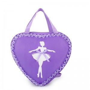 TRUST-U Dûnstas nije bern dûbele skouder dûnsrucksak Latynske ballet skoaltas printe famkes prinsesse dûnstas