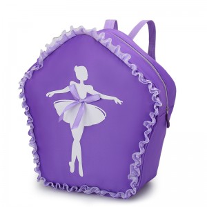 TRUST-U Tas Tari Bahu Bahu Anak Baru Tas Sekolah Balet Latin Tas Sekolah Dicetak Gadis Putri Tas Tari