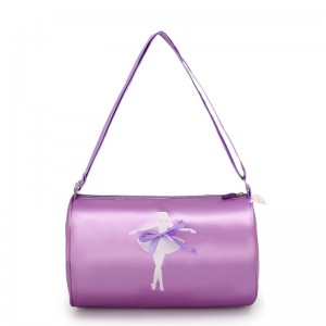 TRUST-U Dance bag កាបូបស្ពាយរាំមួយស្មាមួយរបស់កុមារថ្មី កាបូបសាលារាំរបាំបាឡេឡាទីនបោះពុម្ពក្មេងស្រី កាបូបរាំព្រះនាង