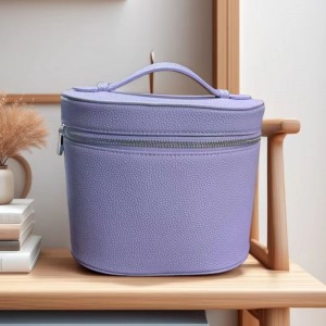 Rentas sempadan Baru Popular PU Kulit Pembahagi Boleh Tanggal Beg Peralatan Mandi Beg Simpanan Mudah Alih untuk Beg Kosmetik Perjalanan Perniagaan