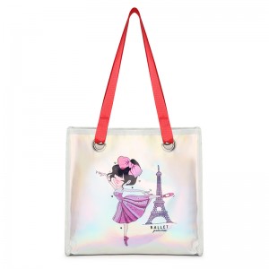 TRUST-U Danseveske ny danseryggsekk for barn med én skulder og stor oppbevaringskapasitet