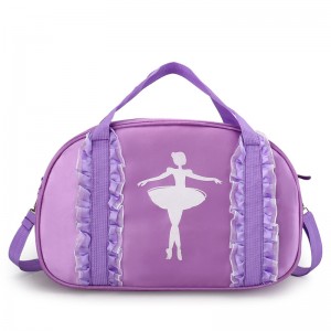 TRUST-U Dance bag កាបូបស្ពាយរាំមួយស្មាមួយរបស់កុមារថ្មី កាបូបរាំរបាំបាឡេឡាទីន កាបូបក្មេងស្រីព្រះនាង