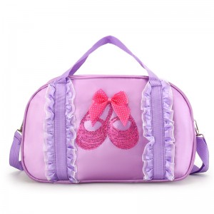 TRUST-U Dance bag កាបូបស្ពាយរាំមួយស្មាមួយរបស់កុមារថ្មី កាបូបរាំរបាំបាឡេឡាទីន កាបូបក្មេងស្រីព្រះនាង