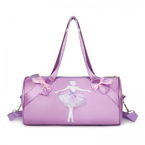 TRUST-U Dance bag កាបូបស្ពាយក្បាច់រាំ ស្មាមួយរបស់កុមារ ម៉ូតថ្មី កាបូបយួរដៃ ព្រះនាង cute hand-hold crossbody cartoon dance schoolbag