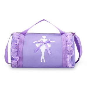 TRUST-U Dance bag កាបូបស្ពាយរាំមួយស្មាមួយរបស់កុមារថ្មី កាបូបរាំរបាំបាឡេឡាទីន កាបូបក្មេងស្រីព្រះនាង