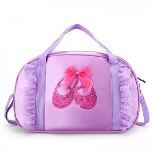 TRUST-U Dance bag កាបូបស្ពាយរាំមួយស្មាមួយរបស់កុមារថ្មី កាបូបរាំរបាំបាឡេឡាទីន កាបូបក្មេងស្រីព្រះនាង