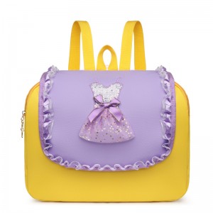 TRUST-U New dance bag children’s double shoulder dance backpack Latin ballet schoolbag can be printed girls princess dance bag