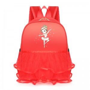 TRUST-U Children’s dance bag girls ballet bag backpack training class dance school bag dance backpack kindergarten