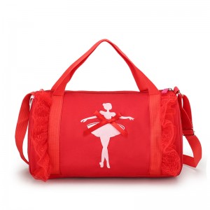 TRUST-U Dance bag កាបូបស្ពាយរាំមួយស្មាមួយរបស់កុមារថ្មី កាបូបរាំរបាំបាឡេឡាទីន កាបូបក្មេងស្រីព្រះនាង