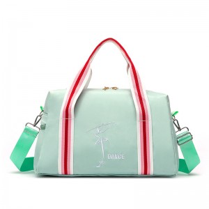 TRUST-U Tari tas ransel tari anak baru satu bahu tas tari selempang kapasitas besar tas penyimpanan anak perempuan tas sekolah balet