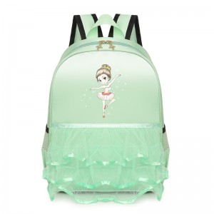 TRUST-U Children’s dance bag girls ballet bag backpack training class dance school bag dance backpack kindergarten
