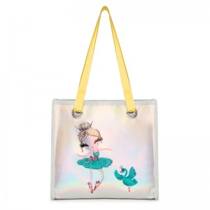 TRUST-U Danseveske ny danseryggsekk for barn med én skulder og stor oppbevaringskapasitet