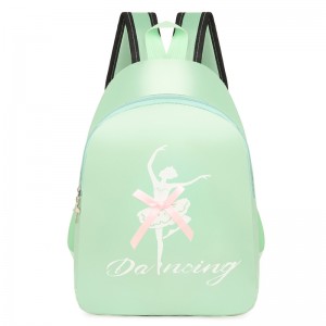 TRUST-U Dance bag new children’s double shoulder dance backpack Latin ballet schoolbag girl pink cute princess