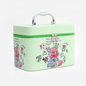 TRUST-U ਵੱਡੀ ਸਮਰੱਥਾ ਵਾਲਾ ਕਾਸਮੈਟਿਕ ਬੈਗ, ਲਗਜ਼ਰੀ ਅਹਿਸਾਸ, ਛੋਟਾ ਪੋਰਟੇਬਲ ਔਰਤ ਪੋਰਟੇਬਲ ਵਾਟਰਪ੍ਰੂਫ਼ ਮਲਟੀ-ਫੰਕਸ਼ਨਲ ਸਟੋਰੇਜ ਟ੍ਰੈਵਲ ਹੈਂਡਬੈਗ