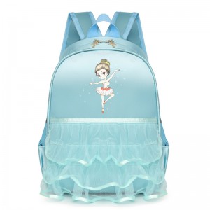 TRUST-U Children’s dance bag girls ballet bag backpack training class dance school bag dance backpack kindergarten