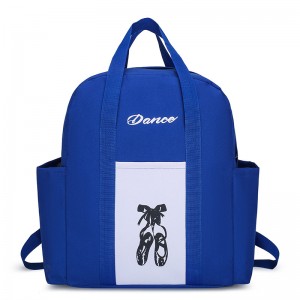 TRUST-U Dance bag new children’s double shoulder dance backpack Latin ballet schoolbag printed girls princess dance bag