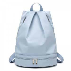 TRUST-U Droege en wiete skieding skuonfak fitness rêchsek sporttas bagaazjetas lichtgewicht Oxford stof reisrucksak