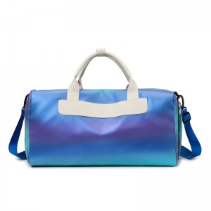 TRUST-U Módní barevná dámská taška na jógu a fitness s velkou kapacitou, oddělená suchá a mokrá crossbody taška na zavazadla, nová cestovní taška