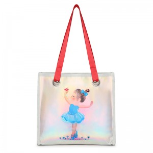 TRUST-U Danseveske ny danseryggsekk for barn med én skulder og stor oppbevaringskapasitet