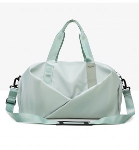 Sac de sport TRUST-U pour femme, compartiment à chaussures indépendant, sac de yoga, séparation pour le sec et l'eau, sac de natation, sac de voyage résistant aux éclaboussures