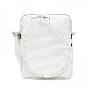 Trust-U 2023 신상품: 한국식 PU 패셔너블 배드민턴 가방 - 싱글 숄더 & 핸드헬드, 라켓 3개 수납 가능한 대용량, 미니멀하고 휴대하기 편리함