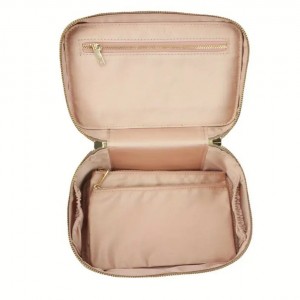 TRUST-U High-Quality New Large Capacity Leather Makeup Bag, Ins Style Extremely Popular, Convenient Waterproof Double-Layer High-End Storage Bag