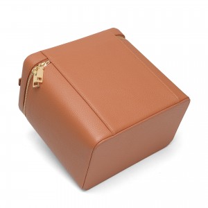 TRUST-U ڪراس بارڊر هاءِ اينڊ ميڪ اپ ڪيس ماحول دوست PU چمڙي جي وڏي گنجائش وارو اعليٰ جمالياتي ميڪ اپ بيگ پيشه ورانه هٿ ۾ رکيل ميڪ اپ اسٽوريج بيگ