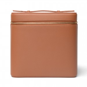 TRUST-U ڪراس بارڊر هاءِ اينڊ ميڪ اپ ڪيس ماحول دوست PU چمڙي جي وڏي گنجائش وارو اعليٰ جمالياتي ميڪ اپ بيگ پيشه ورانه هٿ ۾ رکيل ميڪ اپ اسٽوريج بيگ