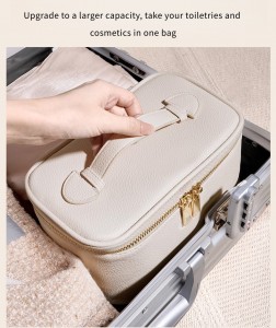 TRUST-U нүүр будалтын том багтаамжтай зөөврийн шинэ загварын гоо сайхны зөөврийн хувинтай цүнх Аялал жуулчлалын хөнгөн тансаг ариун цэврийн хэрэглэлийн цүнх